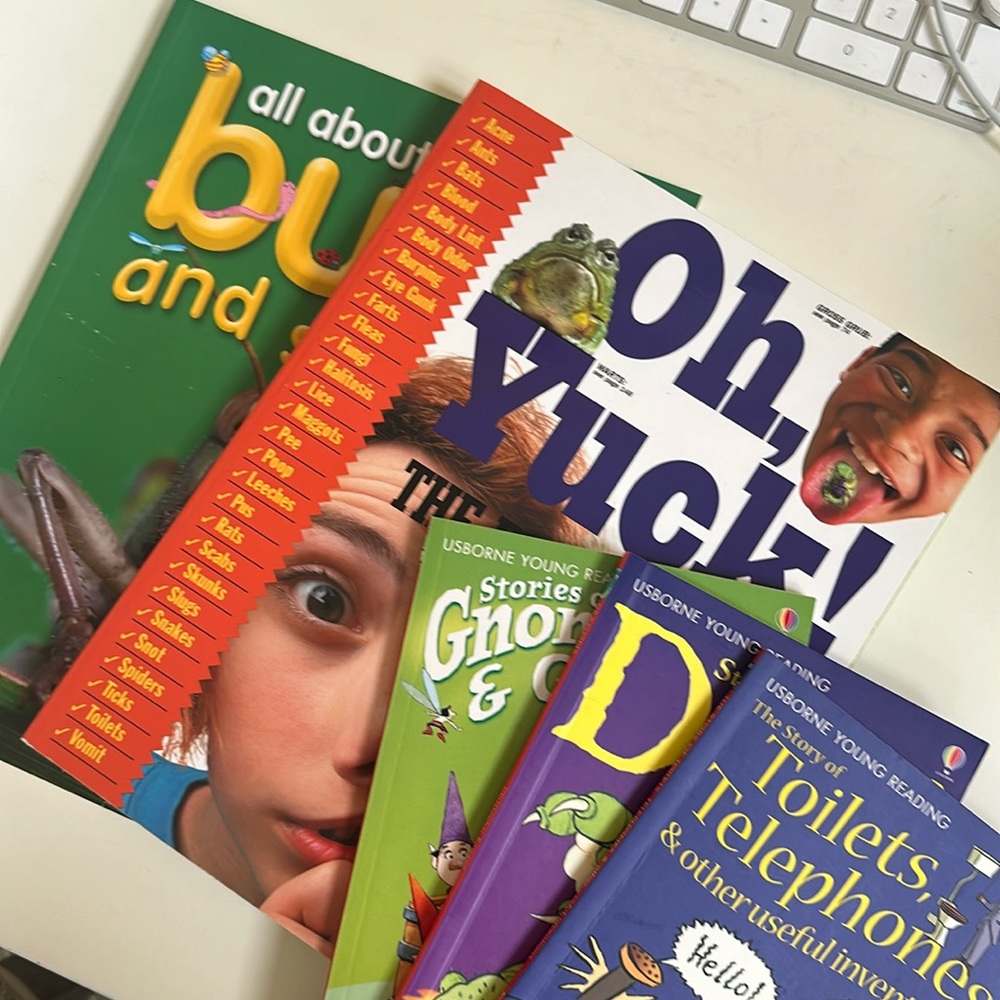 Usborne + 5-Book Bundle NWT Young Reading Series One (3)